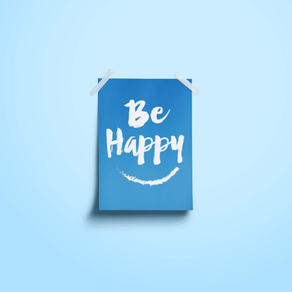 Poster - Be Happy - Image 2