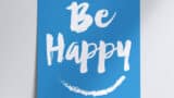 Poster - Be Happy